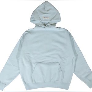 Fear of God Essentials baby blue hoodie worn 3 times max, fits oversized size…